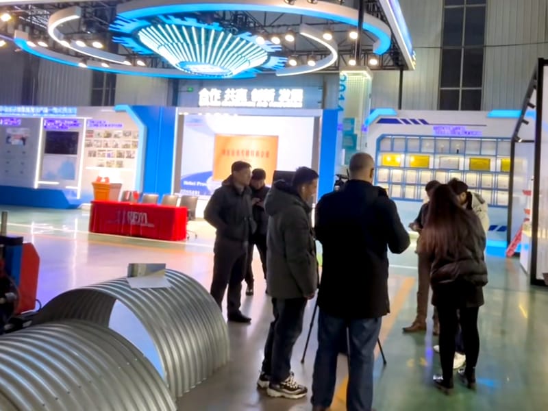 腾博会冷弯成型行业集采中心：凭科技实力登上河北新闻联播舞台