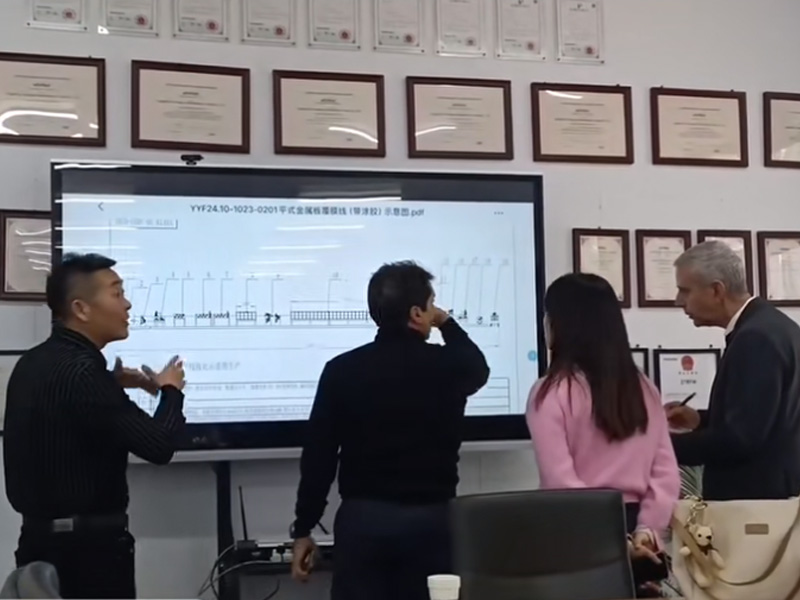 2025腾博会冷弯开年大捷！新年新征程腾博会冷弯门框机敲开西班牙市场大门